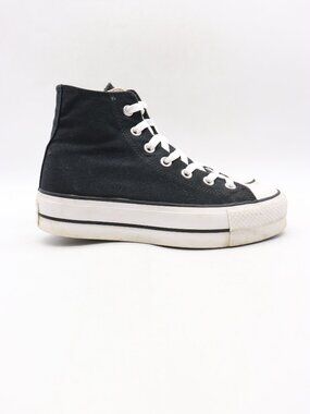 Converse Chuck Taylor All Star Lift Platform Women's Size 7 Black Canvas 560845